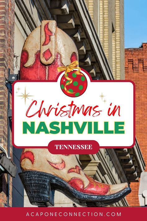 Christsmas in Nashville Tennessee Nashville Tennessee Christmas, Nashville Christmas Things To Do In, Christmas In Nashville, Nashville Christmas, Christmas Things To Do, Southern Travel, Christmas Destinations, Tennessee Travel, Holiday Travel Destinations