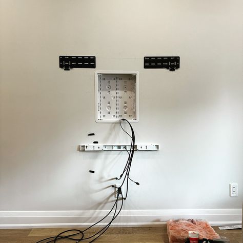 Cable box wall mount