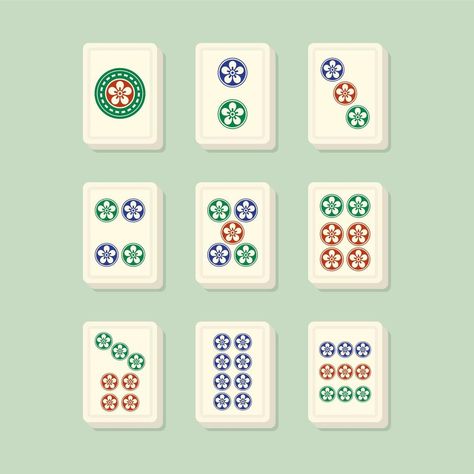 Mahjong Tiles Design, Mahjong Tile Tattoo, Mahjong Tattoo, Mahjong Tile, Mahjong Tiles, Mah Jongg, Computer Tips, Traditional Games, Hacking Computer