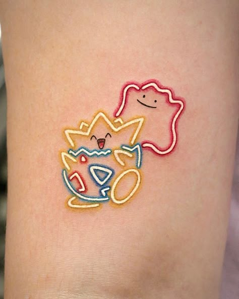 Pureum Neontattoo.Constellationtattoo (@pureum_tattoo) • Instagram photos and videos Neon Tattoo, Stick Tattoo, Uv Tattoo, Fun Tattoos, Notebook Doodles, Paris Books, Tattoo Practice, Clever Tattoos, Alt Art