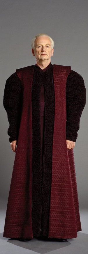 Chancellor Palpatine Ian Mcdiarmid, Sheev Palpatine, Chinese Suit, Chancellor Palpatine, Darth Sidious, Concept Fashion, Revenge Of The Sith, Emperor Palpatine, Star Wars Fashion