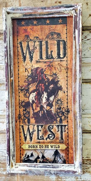 The perfect addition to your western home décor! Canvas design featuring a beautifully distressed wood frame. 2 sizes available. We do have some in stock, but please allow up to 3 weeks for your item to ship if it needs to be custom made. Vintage Western Decor, Country Western Decor, Western Bathroom, Cowboy Wall Art, Cowboys Sign, Ranch House Decor, Western Artwork, Western Home, Ranch Decor