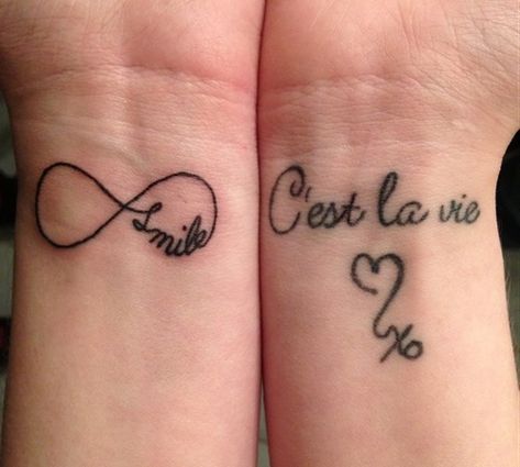 Simple Girl Tattoos, Inner Wrist Tattoos, Infinity Tattoo On Wrist, Font Tato, Wrist Tattoos Girls, Smile Tattoo, Simple Tattoos For Women, Cool Wrist Tattoos, Tattoo Zeichnungen