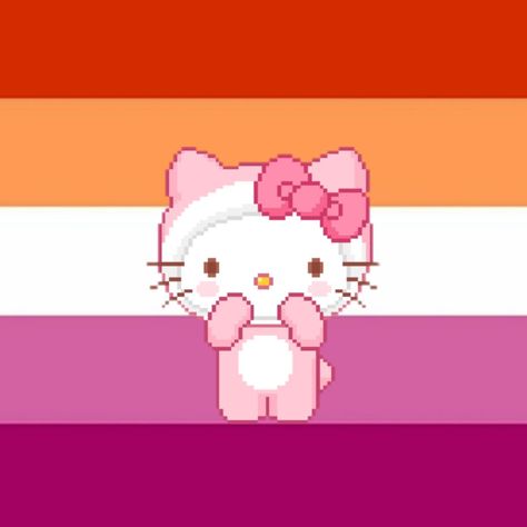 Lesbian Flag, Kitty Wallpaper, Hello Kitty Wallpaper, Image Search, Hello Kitty, Flag, Kitty