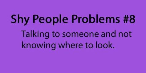 Shy People Problems, Shy Introvert, Red Contacts, Shy Kids, Quiet People, Shy People, Introvert Problems, People Problems, Funny Girl Quotes