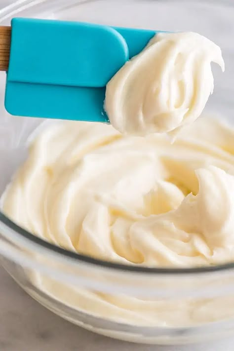 Small-batch Cream Cheese Frosting - Baking Mischief Cream Cheese Frosting Easy, Cheese Frosting Recipe, Frosting Recipes Easy, Small Batch Baking, Bite Size Cookies, How To Make Cream, Make Cream Cheese, Cake Frosting Recipe, Single Serving Recipes