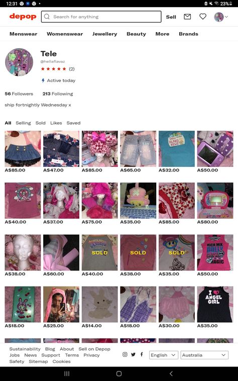 Keywords For Depop, Sustainability, Women Wear, Clothes