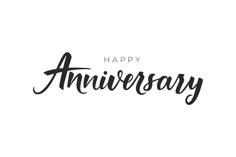 Happy Anniversary Font, Congratulations Font, Happy Anniversary Text, Anniversary Font, Happy Text, Vector Typography, 2 Year Anniversary, Second Anniversary, Black Men Haircuts