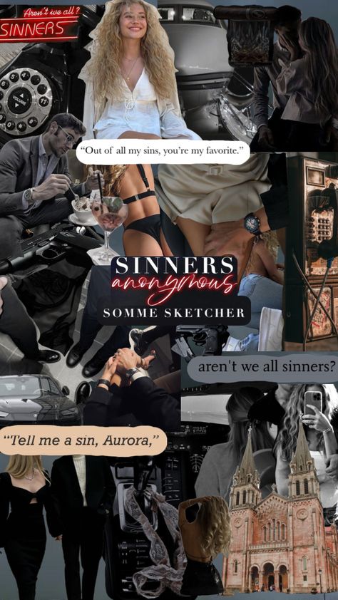 Sinners Anonymous, Hot Romance Books, Romance Series Books, Collage Book, Book Wallpaper, Dark Romance Books, Recommended Books To Read, Romantic Books, Reading Challenge