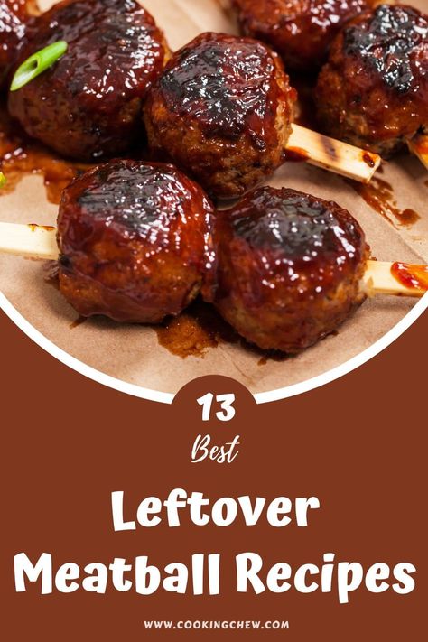 Meatball Leftovers, Meatball Leftover Ideas, Meatball Uses, Precooked Meatball Recipes, What To Do With Meatballs Ideas, Bbq Meatball Meals, Leftover Bbq Meatballs What To Do With, Recipes For Leftover Meatballs, Uses For Meatballs