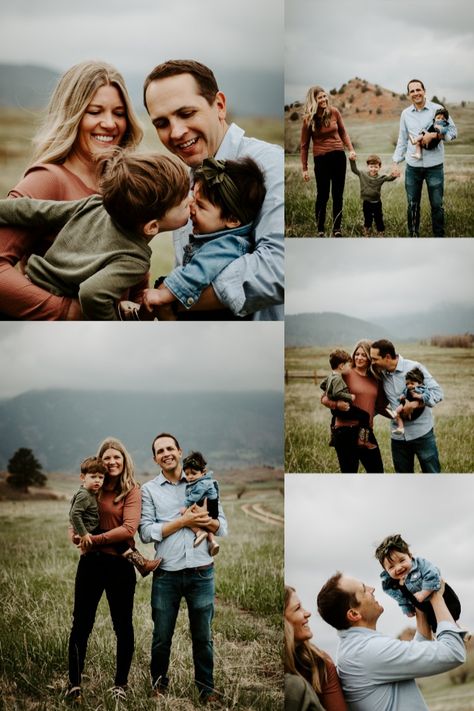 Cloudy Day Family Photoshoot, Cloudy Family Photoshoot, Cloudy Day Photoshoot, Cloudy Day Photography, Cloudy Photoshoot, Large Family Pictures, Rainy Photoshoot, Desert Photos, Big Family Photos