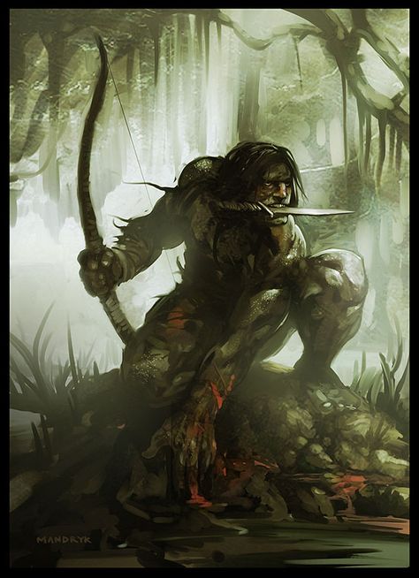 Turok, Feral Art from Turok #art #artwork #gaming #videogames #gamer #gameart #conceptart #illustration Bd Art, Heroic Fantasy, By Any Means Necessary, Conan The Barbarian, 다크 판타지, Fantasy Concept Art, Fantasy Warrior, Arte Fantasy, Fantasy Rpg