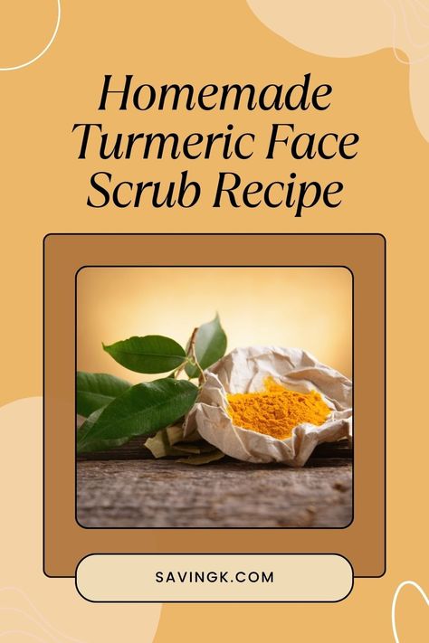 Turmeric Skin Care: The Golden Ingredient for Radiant Skin - Shop The Style Turmeric Face Scrub, Turmeric Skin Care, Face Scrub Recipe, Tumeric Face, Diy Face Scrub, Benefits Of Turmeric, Turmeric Face, Foundation For Oily Skin, Free Crafts