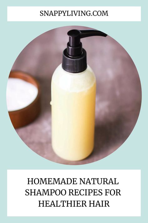 If you’re concerned about synthetic chemicals in your hair care, or just want to save money, these homemade natural shampoo recipes are just the thing. Homemade Hair Shampoo, Natural Shampoo Recipes, Homemade Shampoo Recipes, How To Make Shampoo, Diy Shampoo Recipe, Homemade Natural Shampoo, Aloe Vera Shampoo, Honey Shampoo, Personal Care Routine