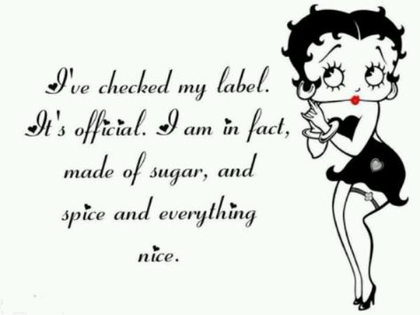 Betty boo Show Me A Hero, Fitzgerald Quotes, Betty Boop Quotes, Self Motivation Quotes, Funny Cartoon Quotes, Life Thoughts, Good Luck To You, Cartoon Quotes, Memories Quotes