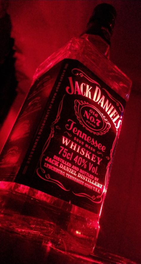 Red Liquor Drinks, Red Alcohol Aesthetic, Jack Daniels Aesthetic, Uñas Halloween Aesthetic, Jack Daniel Aesthetic, Jack Daniels Wallpaper, Red Alcohol, Home Window Grill Design, Dope Wallpaper Iphone