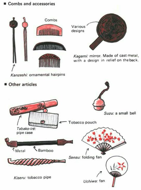 Types Of Traditional Japanese Clothing, Japanese Traditional Accessories, Geisha Accessories, Japanese Outfits Traditional, Traditional Japanese Outfit, Japanese Culture Traditional, Japanese Clothing Traditional, Traditional Japanese Fashion, Traditional Japanese Clothes