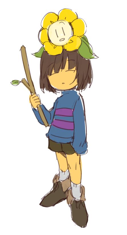 frisk and flowey Undertale Flowey, Mind Reading, Rpg Horror Games, Toby Fox, Undertale Drawings, Undertale Art, Guess Who, Undertale Au, Cute Friends