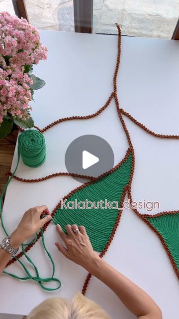 Kalabutka design ✨ artist on Instagram: "In progress 🪄 Cords on canvas technique 

#canvasart #kalabutkadesign#canvasartwork #contemporaryart #handmade#contemporaryartist #homedecor #wallhangingdecor#homedecorideas #fiberart_community#fiberart #reelsviral#reelslovers#reelstrending#reelslovers#walldecoration#cordsoncanvas #wallartdecor#yarnaddict #wallartdesign#bohodecor#homedecor#yarnart #moderndecor #artforsale #wabisabiart #decorideas #walldecoration #walldecorationideas" Diy Fiber Art Wall Hanging, Yarn Art On Canvas, Yarn On Canvas, Yarn Painting Art, Wabisabi Art, Fiber Art Wall Hanging, Yarn Painting, Product Ideas, Artist On Instagram