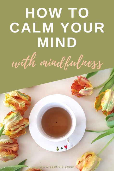 In our everyday life, we often feel overwhelmed by the number of thoughts running through our mind. Learning how to calm your mind can prove to be quite challenging, especially when you are not sure how to do it. The power of mindfulness might surprise you when you will start to experience it. #mindfulness #calm How To Keep Mind Calm, Calming Techniques, Manifestation Tips, Zen Space, Calm Your Mind, Intention Setting, Holistic Lifestyle, Meditation Techniques, Stay Calm