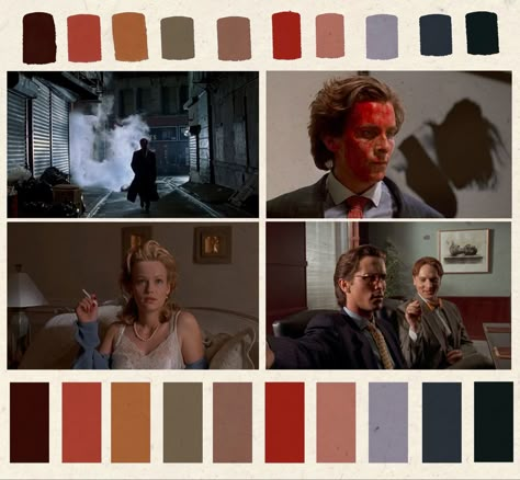 Thriller Cinematography, Horror Movie Color Palette, Horror Color Palette, Muted Autumn Color Palette, Ideas For Notebooks, Aesthetic Horror, Jar Painting, Muted Autumn, Movie Color Palette