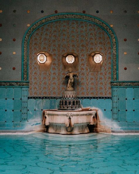 How To Visit The Stunning Gellert Baths, Budapest | The Common Wanderer Budapest Guide, Bath Houses, Danube River Cruise, Thermal Baths, Thermal Pool, Budapest Travel, Public Bath, Thermal Bath, Travel Wishlist