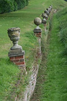 ha-ha. West Wycombe estate Invisible Fence, Riff Raff, English Country House, Ha Ha, Country Garden, English Countryside, Country Gardening, Garden Gates, Garden Ornaments