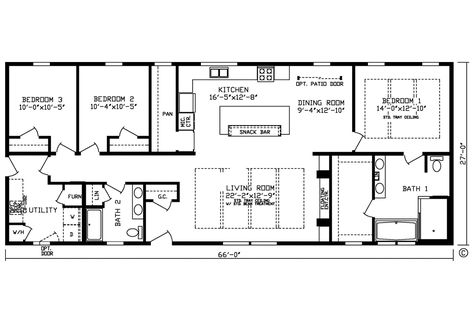 Double Wide Trailer, Master Bath Suite, Modular Floor Plans, Manufactured Homes Floor Plans, Modular Home Plans, Solid Interior Doors, Mobile Home Floor Plans, Modular Home Floor Plans, Hidden Pantry