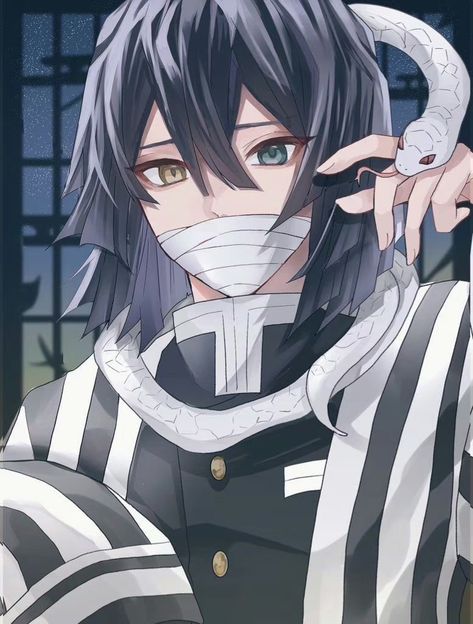 Iguro Obanai Aesthetic, Demonslayer Muichiro, Whatsapp Wallpaper Cute, Snk Cosplay, Images Kawaii, Anime Ninja, Demon King Anime, Manga Anime One Piece, A Snake