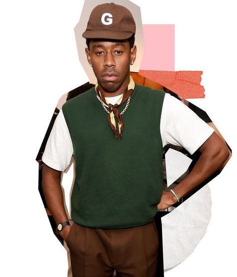 Tyler The Creator Fashion, Renell Medrano, Tyler The Creator Outfits, Dapper Gentleman Style, Grandpa Style, Best Dressed Man, Dapper Gentleman, Street Fashion Men Streetwear, Concert Looks