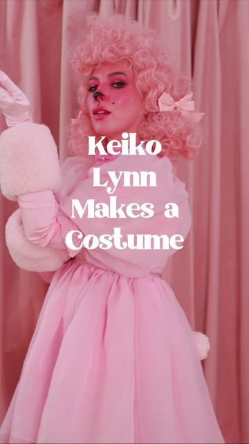 Pink Poodle Halloween Costume, Pink Poodle Costume, Poodle Dog Costume, Poodle Costume, Barbie Dog, Dog Dye, Keiko Lynn, Halloween Costumes To Make, Carnaval Costume