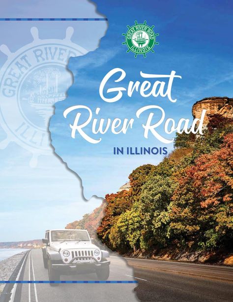 2017 Great River Road in Illinois Itinerary - English Great River Road Trip Illinois, Great River Road Trip, Great River Road, 7 Day Itinerary, Illinois Travel, Eclipse 2024, Great River, Quad Cities, River Road