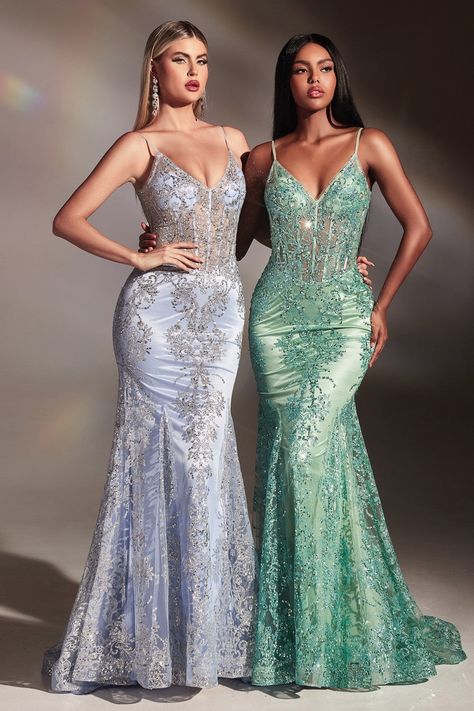 Sheer Bustier, Gala Event, Corset Gown, Trendy Prom Dresses, Gorgeous Prom Dresses, Prom Dresses Long Mermaid, Cinderella Divine, Corset Dress Prom, Draped Neckline