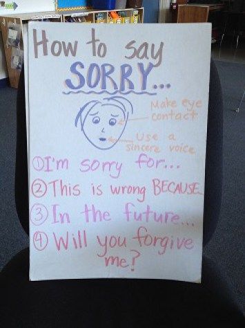 Teach Your Kids A Better Way to Say Sorry...You Won't Be Sorry!, story, method, marriage, communication, relationship, husband, children, kids, parenting, brother, sister, friend, warning, voice, rolling eyes, just say it, words, insincere, doesn't mean it, forgive, forgiveness, be nice, teachers, parents, authority, bickering, arguing, apology, apologize, offender, offended, remorse, sincere, poor lesson, get off easy, reconciliation, restoration, positive, character change, alternative, genuin How To Say Sorry, Ways To Say Sorry, Say Sorry, How To Teach Kids, Behaviour Management, How To Say, Saying Sorry, How To Apologize, Character Education