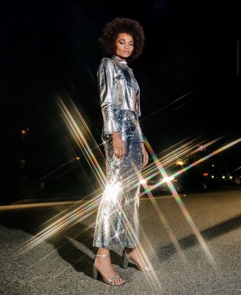 lens flares Disco Editorial, Lense Flare, New Year Photoshoot, Disco Glam, Disco Theme, Vintage Photoshoot, 70s Disco, Studio 54, Lens Flare