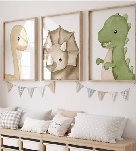 Nursery Ideas Dinosaur Theme, Baby Boy Nursery Dinosaur, Organization Nursery, Closet Nursery, Room Murals, Baby Room Closet, Bedroom Ideas For Small Rooms Cozy, Nursery Closet Organization, Baby Room Organization