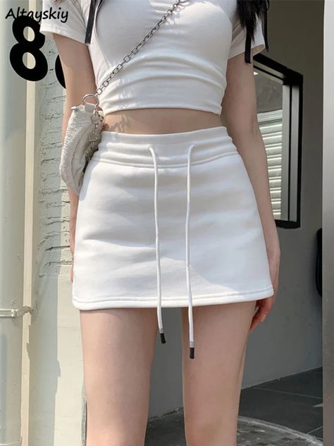 Smarter Shopping, Better Living!  Aliexpress.com Pure Color, Summer Casual, Better Living, Korean Fashion, Womens Skirt, Summer Outfits, High Waisted, Color, Design