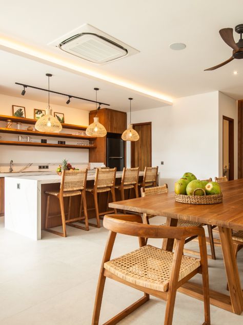 Indonesian Kitchen Design, Bali Kitchen Design Inspiration, Bali Villa Kitchen, Bali Kitchen Design, Balinese Kitchen, Indonesian Kitchen, Bali Kitchen, Comfortable Space, Kitchen Set