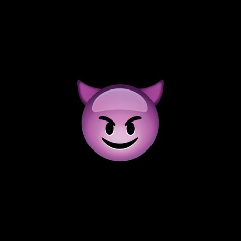 Devil Emoji, Emoji Backgrounds, Insta Profile, Insta Profile Pic, Emoji Wallpaper, Profile Pic, Funny Images, Black Backgrounds, Mario Characters