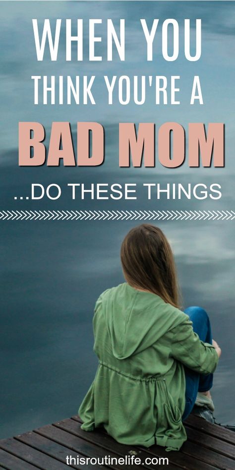 What you can do when you are feeling the motherhood struggle of being a bad mom. Learn what to do about the mom guilt. Plus, 4 ways I'm a bad mom. #badmom #guiltymom #mom #badmother #mother #parent #badparenting #momguilt #encouragement Bad Mom Quotes, Single Mom Struggle, Motherhood Struggles, Struggle Quotes, Bad Mom, Bad Moms, Bad Parents, Mom Guilt, Mom Memes