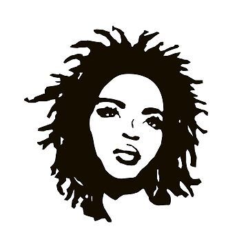 Lauryn Hill Icon, Miseducation Of Lauryn Hill Tattoo, Ms Lauryn Hill Tattoo, Lauren Hill Album Cover, Laryn Hill, Laurin Hill, Tote Bag Drawing, The Miseducation Of Lauryn Hill, Ms Lauryn Hill