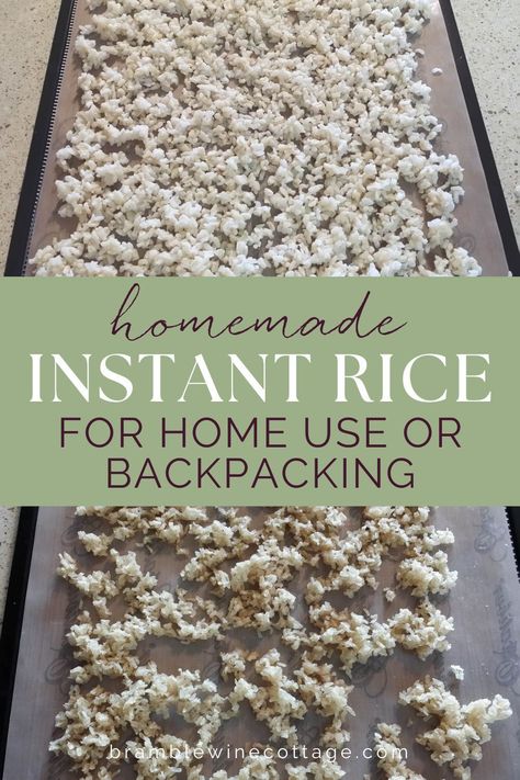 Want to save time and money on meal prep? Dehydrating rice is the answer! It's a budget-friendly way to stock up on a pantry staple and it only takes a few simple steps. Head to our blog to learn how to do it. How To Dehydrate Meals, Dehydrated Soup Recipes, Freeze Dried Meal Ideas, Dehydrating Rice, Food Dehydrator Ideas, Dehydrating Meals, Freeze Dried Meals, Dry Canning, Dehydrating Food Storage