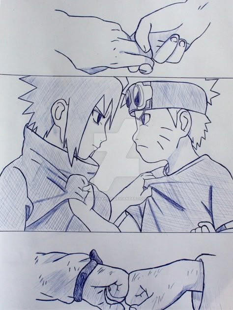 Naruto y Sasuke sketch por ViivaVanity Naruto And Sasuke Sketch, Naruto And Sasuke Drawing, Sasuke Sketch, Ballpoint Drawing, Sasuke Drawing, Easy Pencil Drawing, Naruto Drawings Easy, Fast Sketch, Copic Drawings