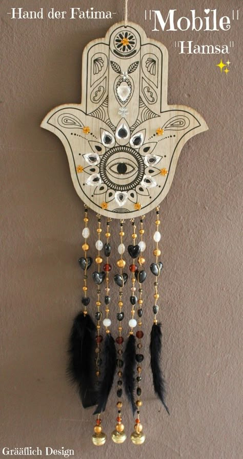 Boho Clay Art, Hamsa Art, Evil Eye Art, Diwali Decoration Items, Wall Art Diy Paint, Cement Art, Art And Craft Videos, Newspaper Crafts, Mandala Wall Art