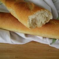 Copycat Panera Bread Baguette Recipes with ingredients,nutritions,instructions and related recipes Panera Bread Baguette Recipe, Panera French Baguette Recipe, Pizza Dough Breadsticks, Baguettes Recipe, Cloverleaf Rolls, French Baguette Recipe, Chef John Recipes, Parker House Rolls, Pasta Bread