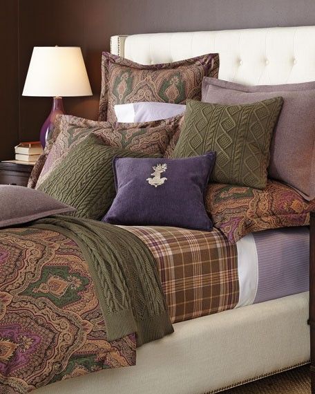 Country Bedding | Cottage & French Country Bedding Collection Country Bedding Sets, Ralph Lauren Interiors, Purple Duvet, Ralph Lauren Bedding, Country Bedding, Bed Linen Design, King Comforter Sets, Bed Linens Luxury, Ralph Lauren Home