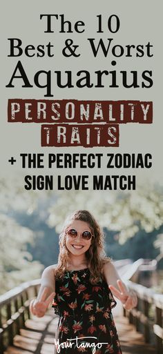 The best and worst Aquarius traits! Aquarius Personality Traits, Zodiac Signs Love Matches, Aquarius Personality, Horoscope Compatibility, Aquarius Traits, Aquarius Truths, Aquarius Love, The Aquarius, Aquarius Quotes