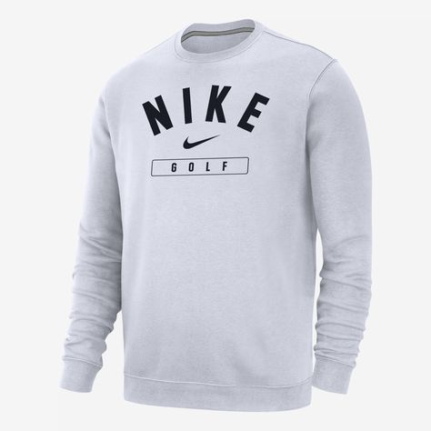 For some of us, it's more than a game. Show everyone what it means to you in this classic Nike golf sweatshirt. Golf Aesthetics Men, Golf Aesthetics, Lacrosse Cleats, Golf Sweatshirt, Baseball Fashion, Baseball Sweatshirts, Golf Sweater, Men Nike, Golf Sweaters