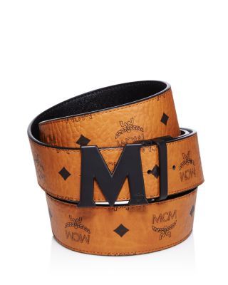 MCM Claus Matte Buckle Belt. #mcm #belt Mcm Belt, Purse Trends, Luxury Belts, Reversible Belt, Waterproof Bags, Makeup Bags Travel, Buckle Belt, Monogram Logo, Mens Belts