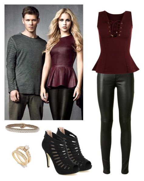 "Rebekah Mikaelson - The Originals / tvd / The Vampire Diaries" by shadyannon ❤ liked on Polyvore featuring moda, Pinky, Hanna Wallmark, Yves Saint Laurent e WearAll Rebekah Mikaelson Outfits, Vampire Diaries Outfits, Rebekah Mikaelson, Movie Inspired Outfits, Character Inspired Outfits, Tv Show Outfits, Fandom Outfits, Swag Outfits For Girls, Casual School Outfits